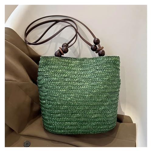 Casual Straw Woven Shoulder Bags For Women Handbags Summer Beach Bag Female Travel Large Capacity3