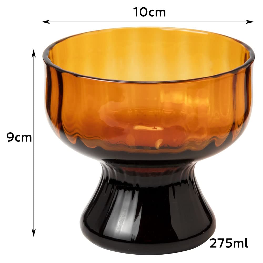 ♡レトロ♡ガラスの香水瓶♡オレンジ色♡昭和レトロ♡ Amazon | BYRON サンデー アンバー色 モール (MO-1024AMBM) 昭和