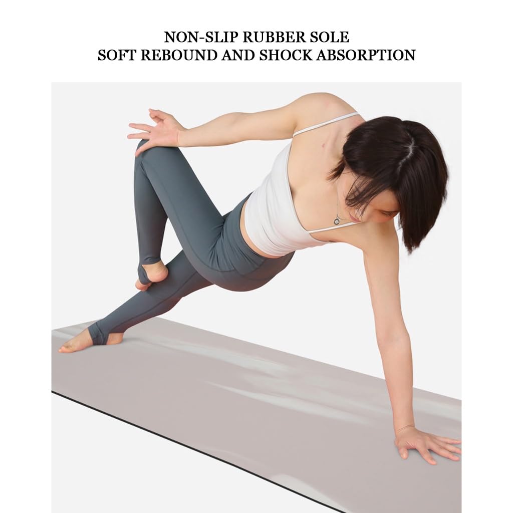 Aloha Yogamatte – Rutschfest, 4,5 Mm Dick, 183x69 Cm, Mit Tragegurt & Tasche, Aus Umweltfreundlichem PU-Gummi, Für Yoga, Pilates, Fitness
