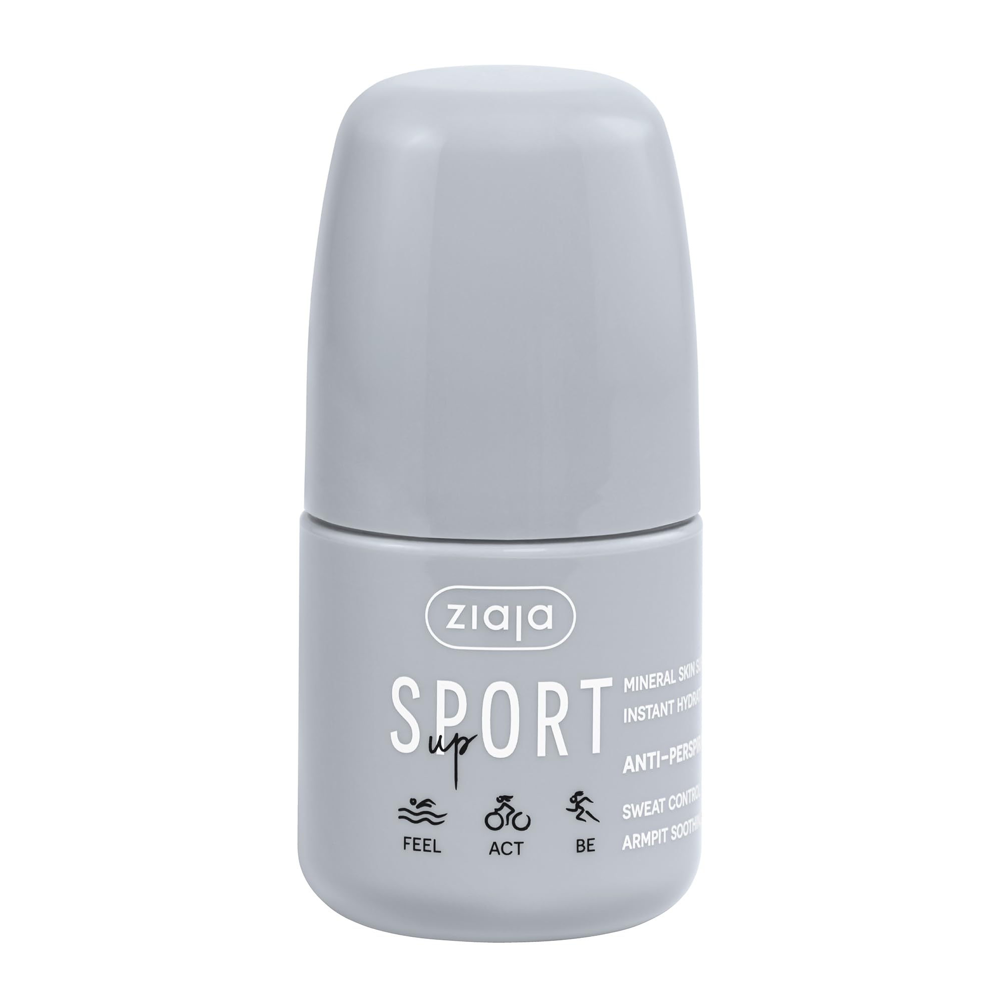 SPORT Antitranspirante 2 en 1, Desodorante y Sérum, Fórmula Biodegradable, Vegano de ZIAJA