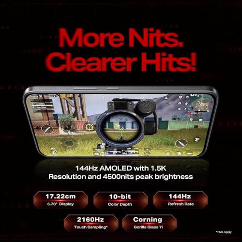 Image of Infinix GT 30 Pro 5G+ | Dimensity 8350 Ultimate | Octa Core Processor | 6.78 inch AMOLED Display | 5500 mAh Battery | (Dark Flare, 12GB RAM + 256GB Storage)