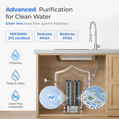 Multi-Stage Under Sink Filtration System