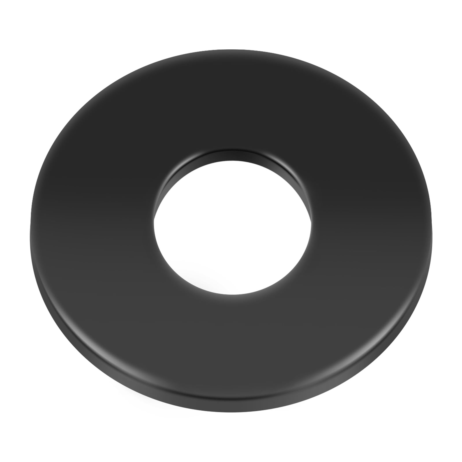 MewuDecor 5/16" ID x 3/4" OD Stainless Flat Washers, 0.327" ID x 0.75" OD x 0.06" Thick, Stainless Steel 18-8 (304), Black Finish Metal Washer, 100