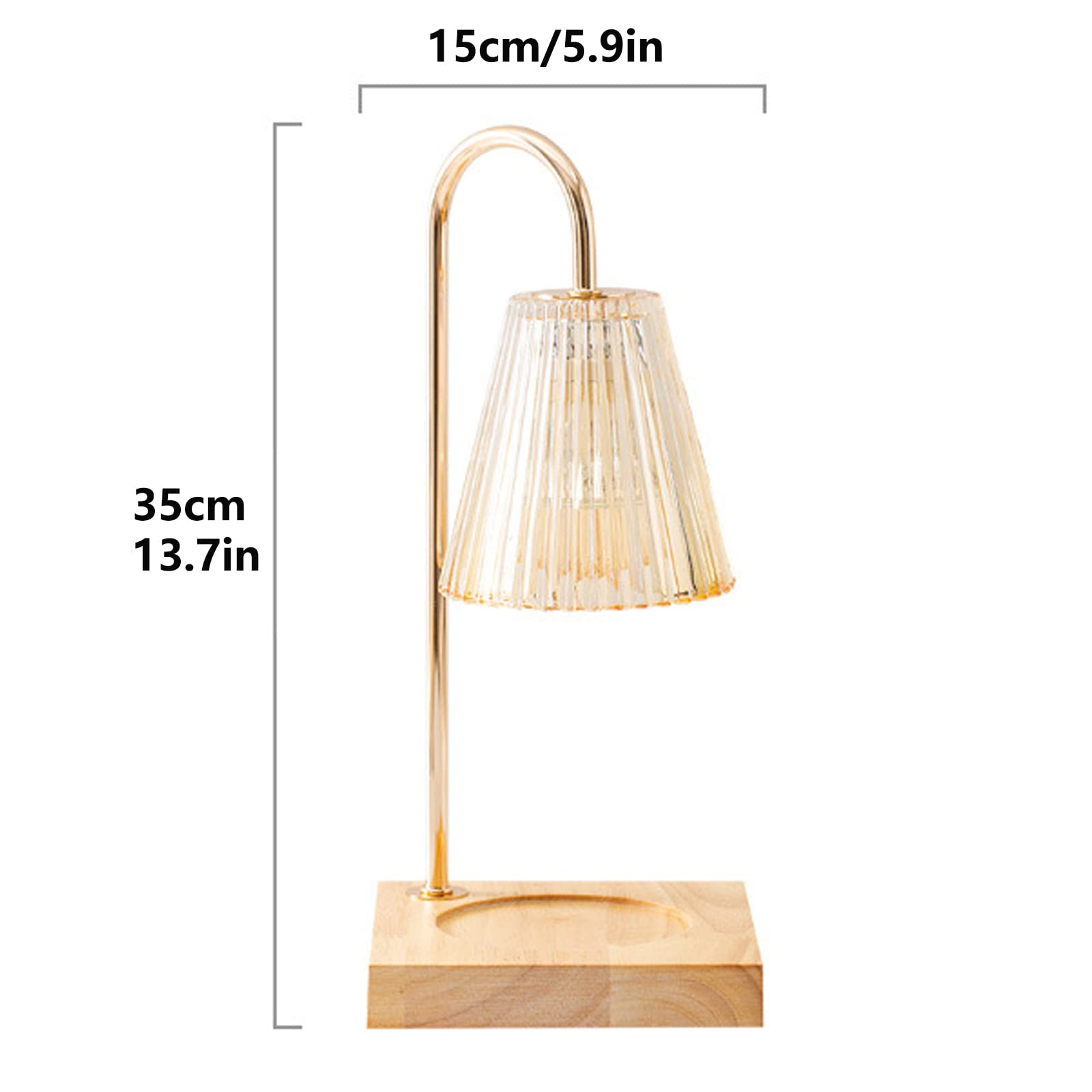 Topchances Kaars Warmer Lamp Dimbare Wax Melter Kaars Warmer Lamp met 2