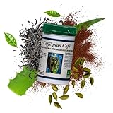CHAY Café con Aloe con Té y Cardamomo – Café Arábica Orgánico, Té Negro de Ceilán, Cardamomo Indio – Bebida Gourmet Natural con Aloe Vera, Propiedades Drenantes y Sensoriales – 54g