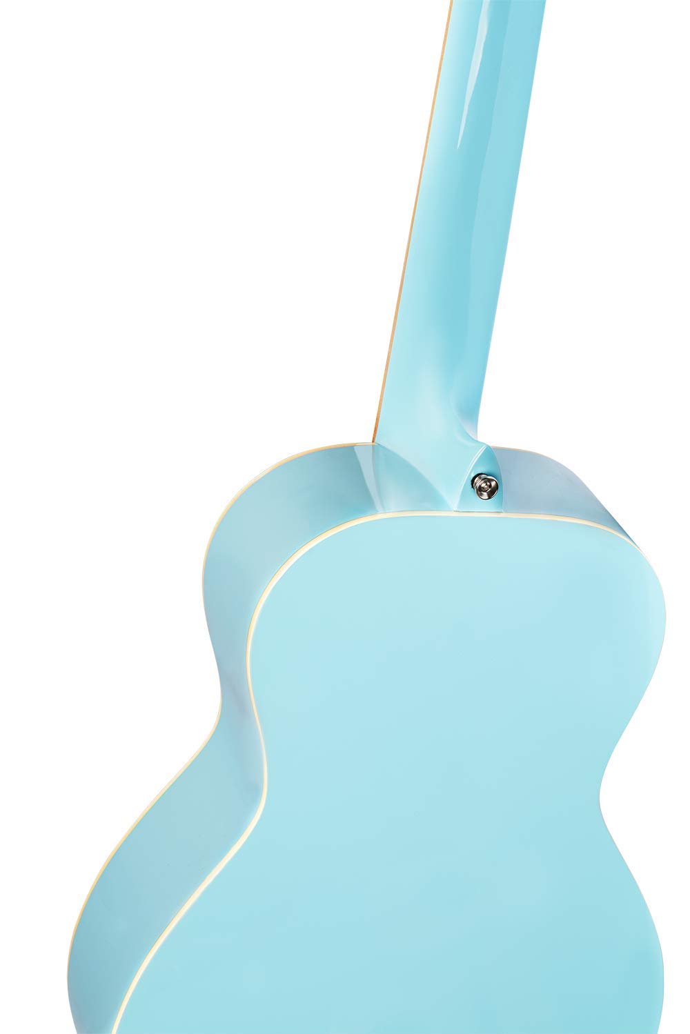 Ortega Guitars Chitarra Full Size - Gaucho Series - Corpo parlor - include Gigbag - Legno di Agathis / blue (RGA-SKY)