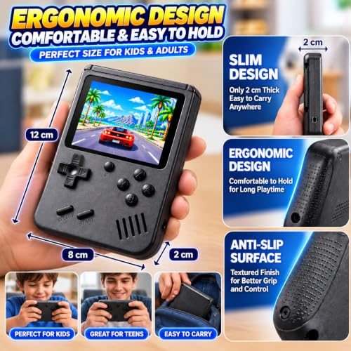 MudMonsters Handheld Retro Game Console 400 Games - Image 7