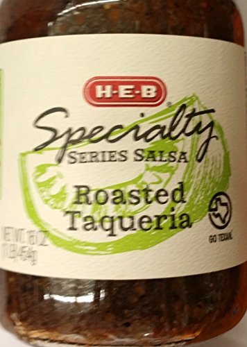 HEB Specialty Series Salsa 16oz Glass Jar (Pack of 4) Select Flavor Below (Tomato Garlic - Mild)