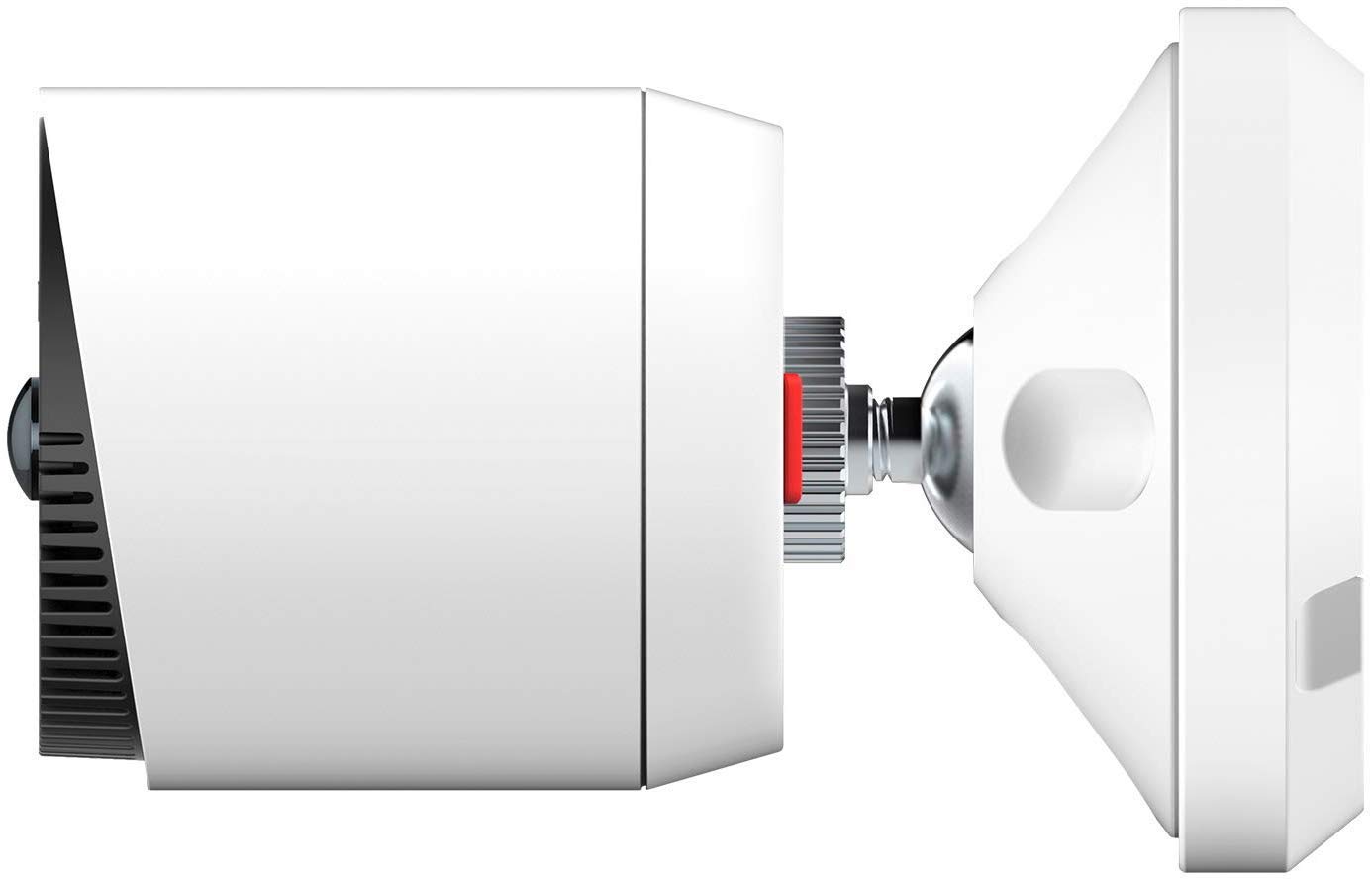 ABUS Akumulatorowa kamera monitoruj?ca PPIC90520 WLAN HD kamera do u?ytku wewn?trz i na zewn?trz, widoczno?? w nocy, k?t widzenia 120 stopni, 100% bezprzewodowa, bia?a 87916