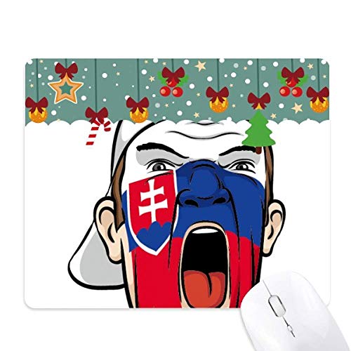 Tapete de maquillaje premium con diseño elegante de la bandera de Eslovaquia