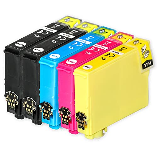 1 Go Inks Set of 4 + extra Black Ink Cartridges to replace Epson T2996+2991 (29XL Series) Compatible/non-OEM for Epson Expression Home Printers (5 Inks)