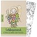 Produktbild Lieblingsmensch Deluxe Malbuch für Erwachsene by draWmee - Liebevolle Mandalas, Tiere, Blumen & Zitate - Geschenk Schwangerschaft Frau, Beste Freundin, Mutter - Entspannung & Achtsamkeit Ausmalbuch