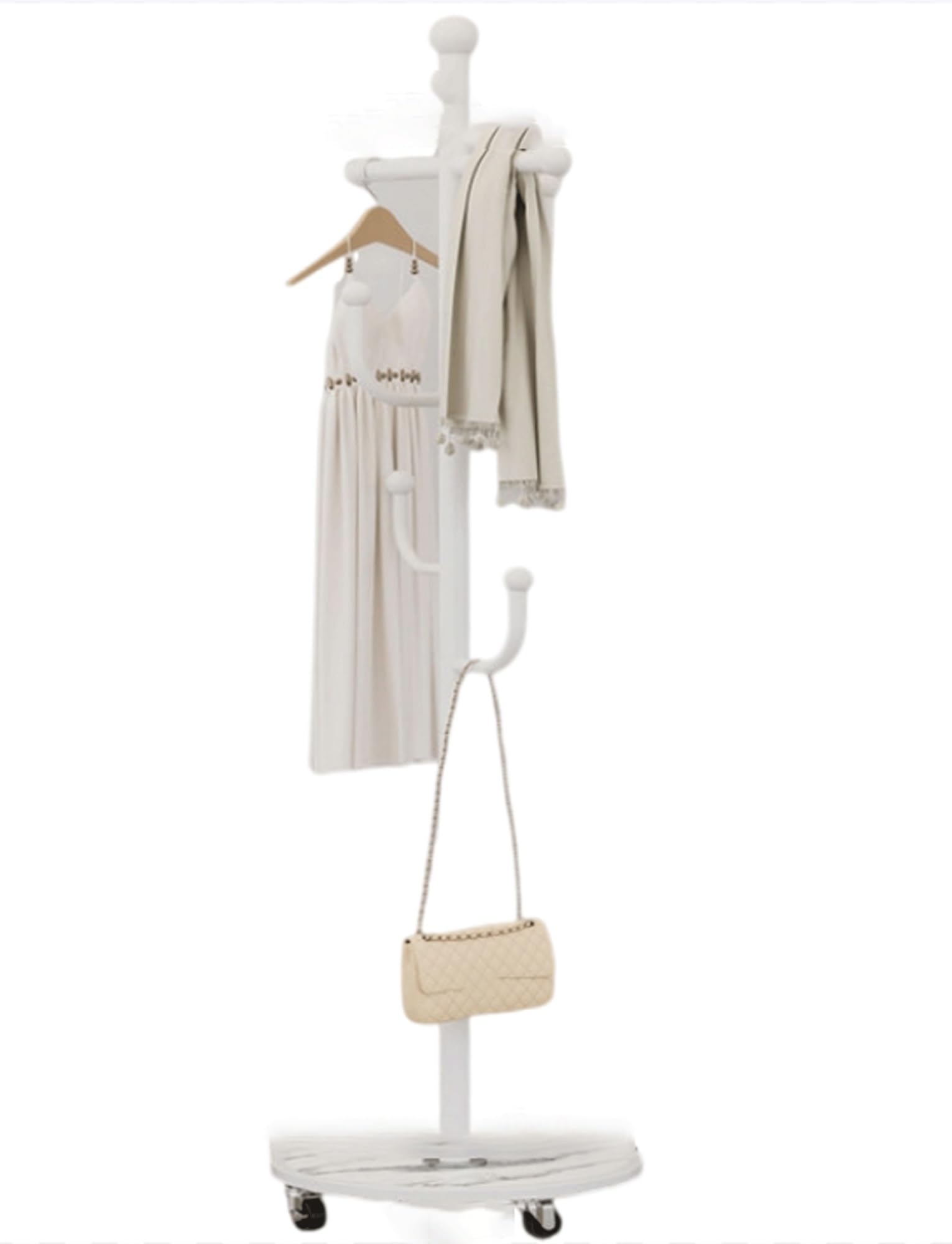 Design moderne de porte-manteau de sol pour ranger la chambre à coucher