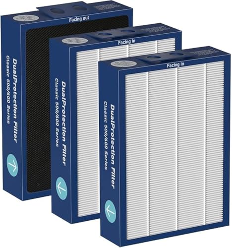 Filtre double protection pour éliminer les odeurs de cuisine série 500/600