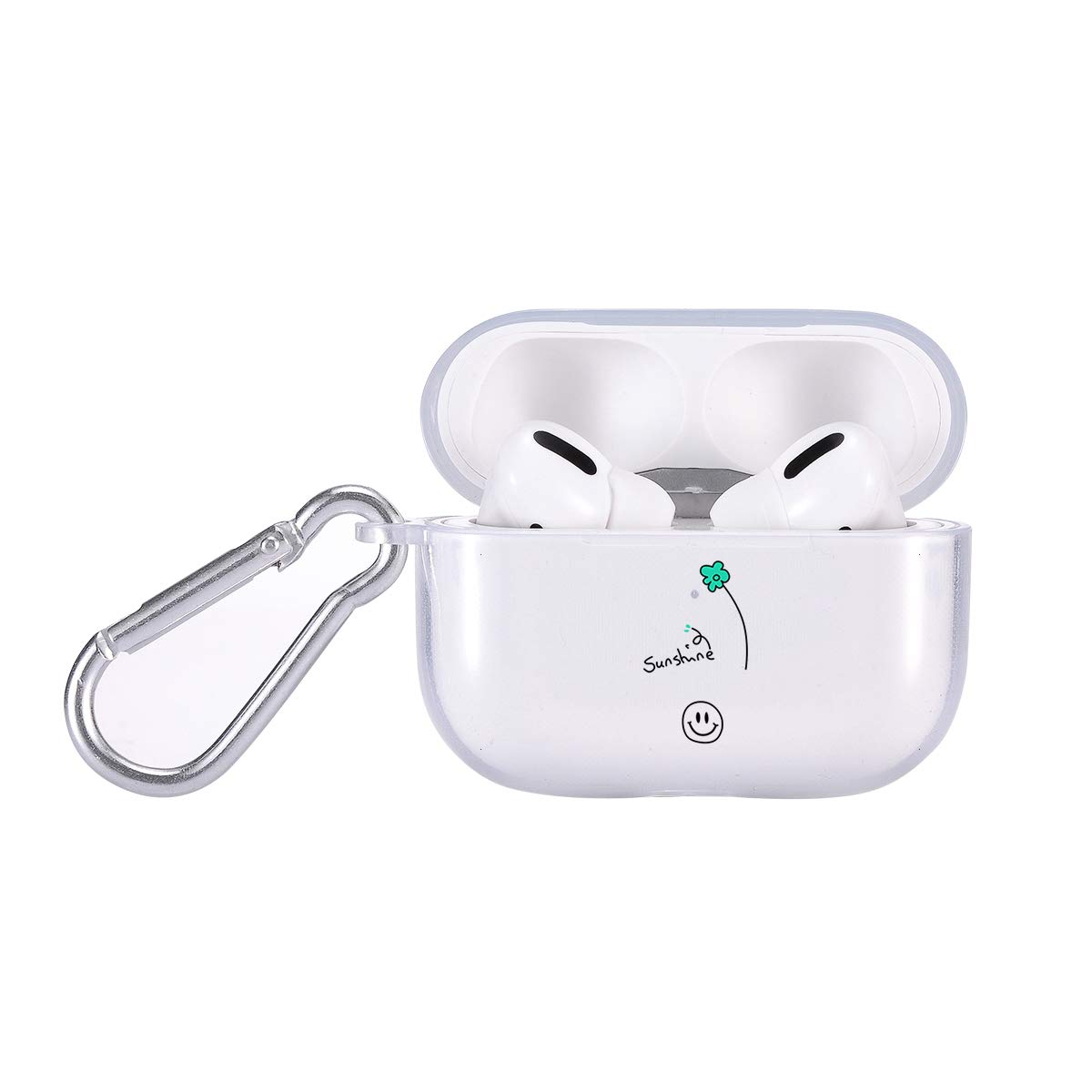 Amazon | AirPods Pro 3用ソフトクリアケースカバー クリスタルクリア