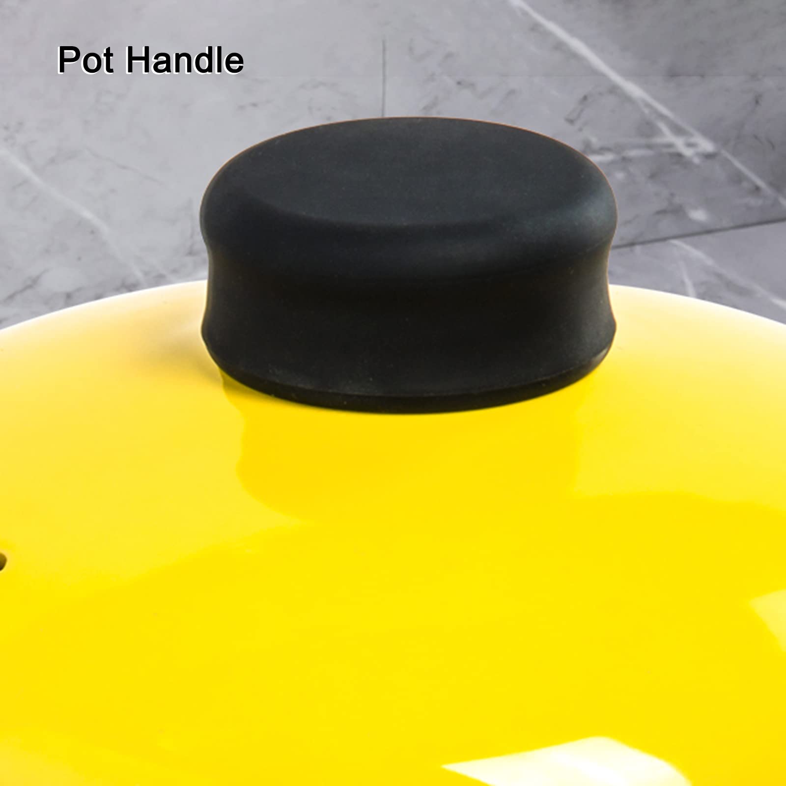 Emaille Keramische Braadpan Soeppan met Deksel Hittebestendige Klei Pot Hete Soeppan Stoofpot Aarden Pot for Koken Stoofpot Soep Rijst 4800ml zhengzilu (Size : 1600ml