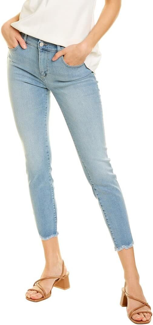 DL1961 Women's Florence Skinny Mid Rise Instasculpt Crop