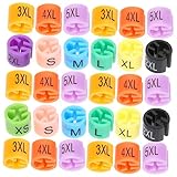 Marqueurs de taille de cintre : il vous suffit de placer marqueurs de vêtements crochet cintre pendant l'utilisation, marqueur de taille de cintre