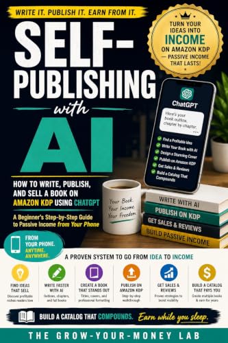 Self-Publishing with AI: How to Write, Publish, and Sell a Book on Amazon KDP Using ChatGPT — A Beginner's Step-by-Step Guide to Passive Income from Your Phone