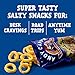 Andy Capp's Beer Battered Onion Rings Baked Oat and Corn Snacks, 2 oz. (Pack of 12)