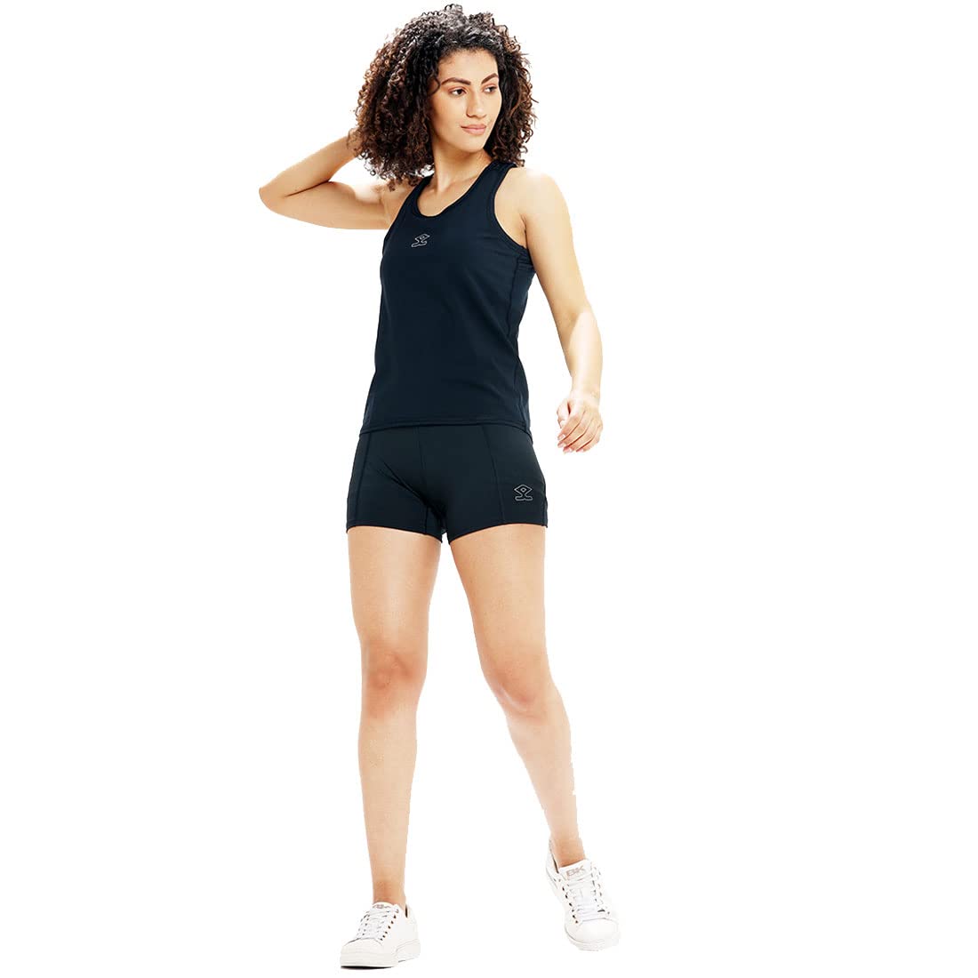 SHREY Runner Shorts Girls-Navy-XS - Image 5 thumbnail
