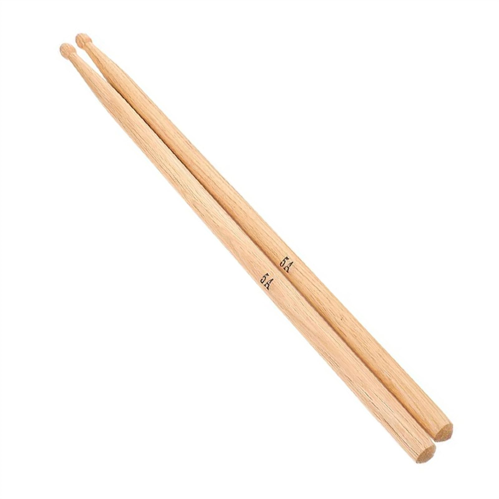 Baquetas para Principiantes Baquetas De Tambor 5A, Baquetas De Escenario De Percusión, Accesorios Prácticos De Madera De Roble