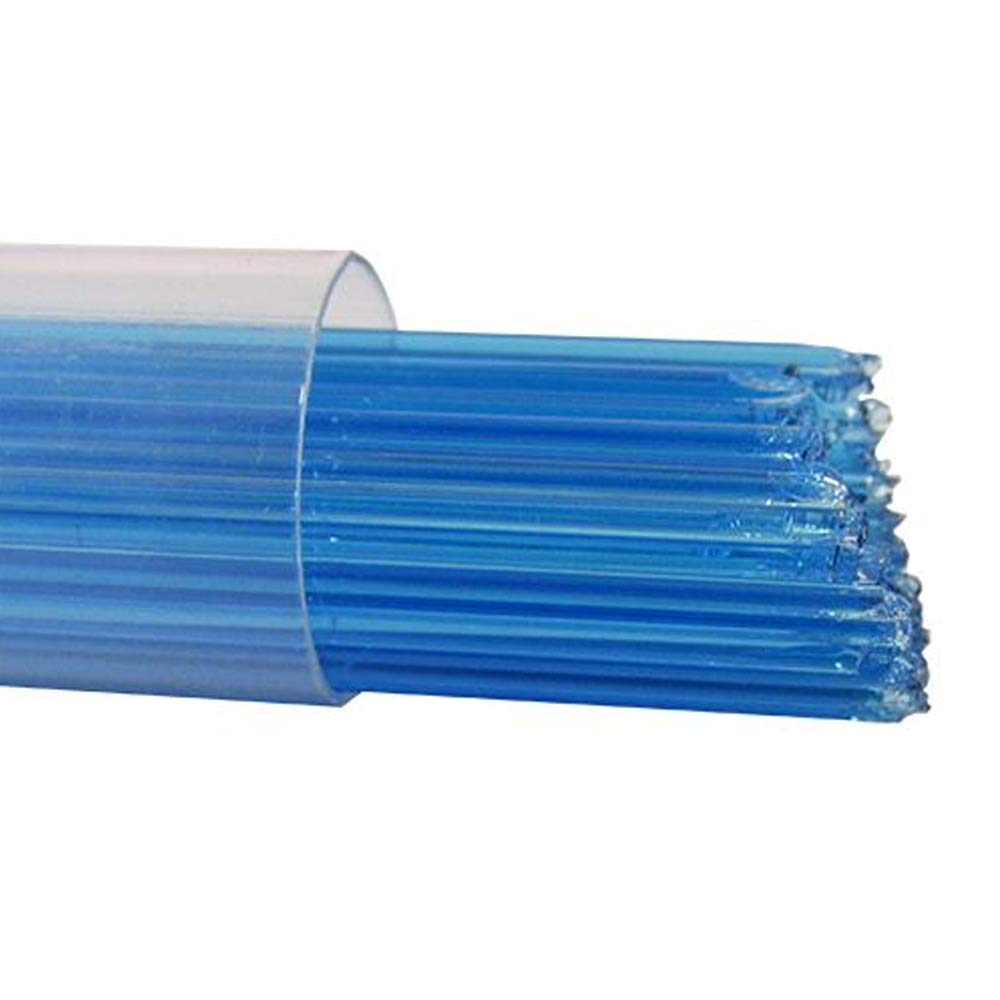 Oceanside Glass Stringers - Sky Blue Transparent - 96 COE - 5oz Tube