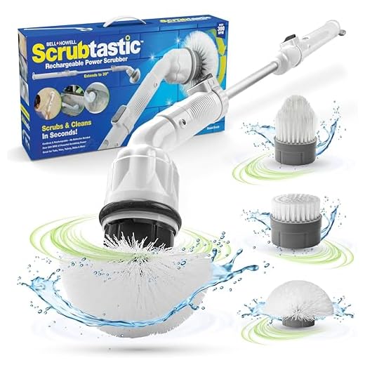 Clorox Scrubtastic Multi-Purpose Surface Scrubber and Cleaner, 1 Pack, White, Grey