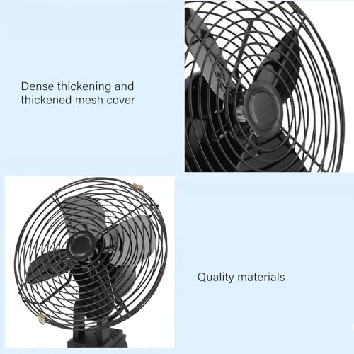 Ventilador inalámbrico de 35W con aspas de hierro para obras 6