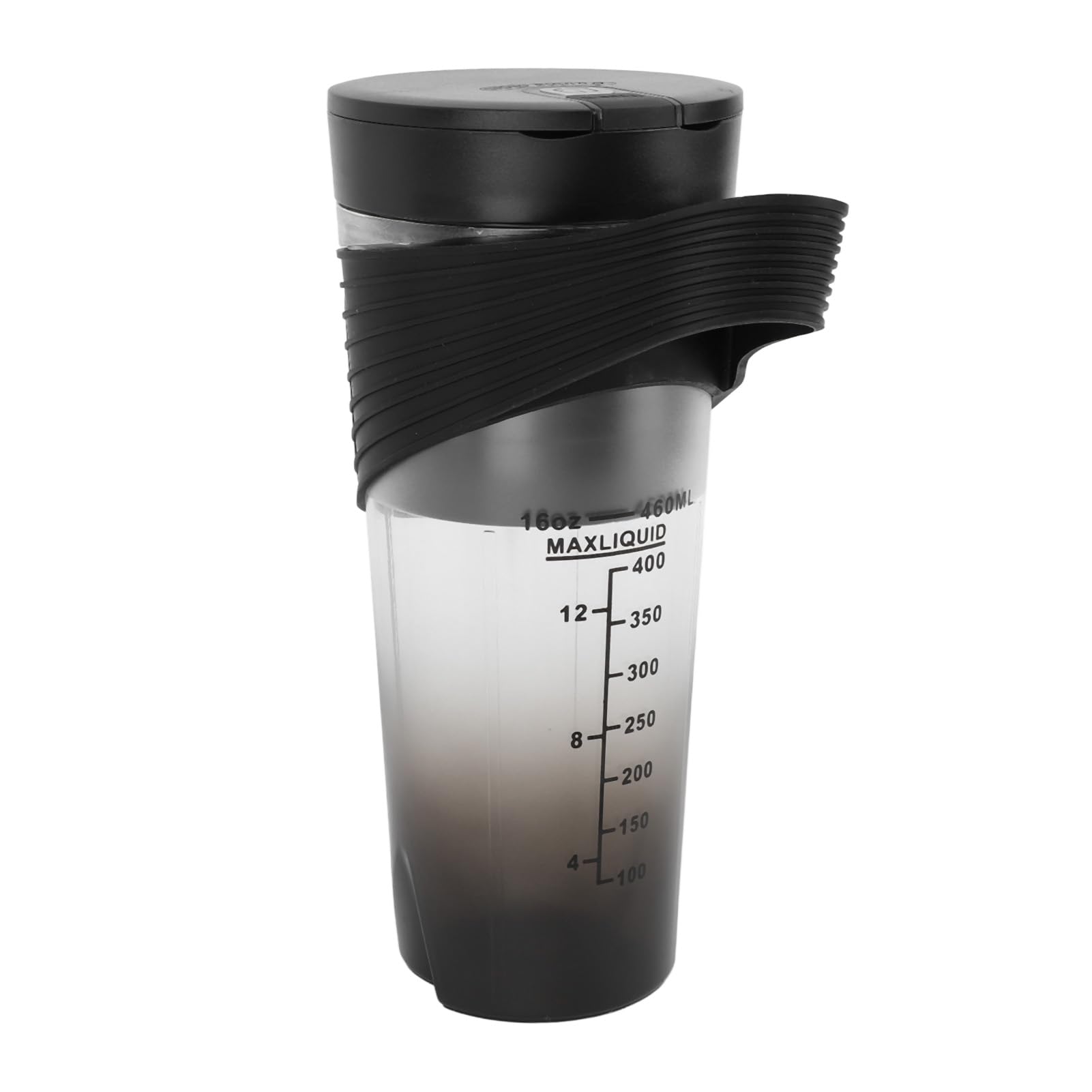 Frullatore Portatile con Batteria Ricaricabile da 4000mAh e | Lame in Acciaio Inossidabile e ABS per Frullati e Proteine, capacità 460 Ml, Ricarica USB-C da viaggio.