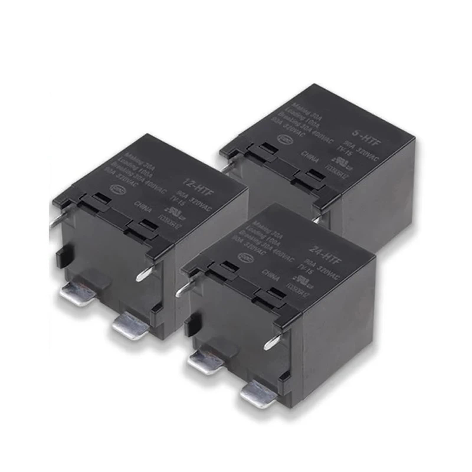 Relais HF167F-5-HTF HF167F-12-HTF HF167F-24-HTF, 1 pièce (Size : HF167F-12-HTF)