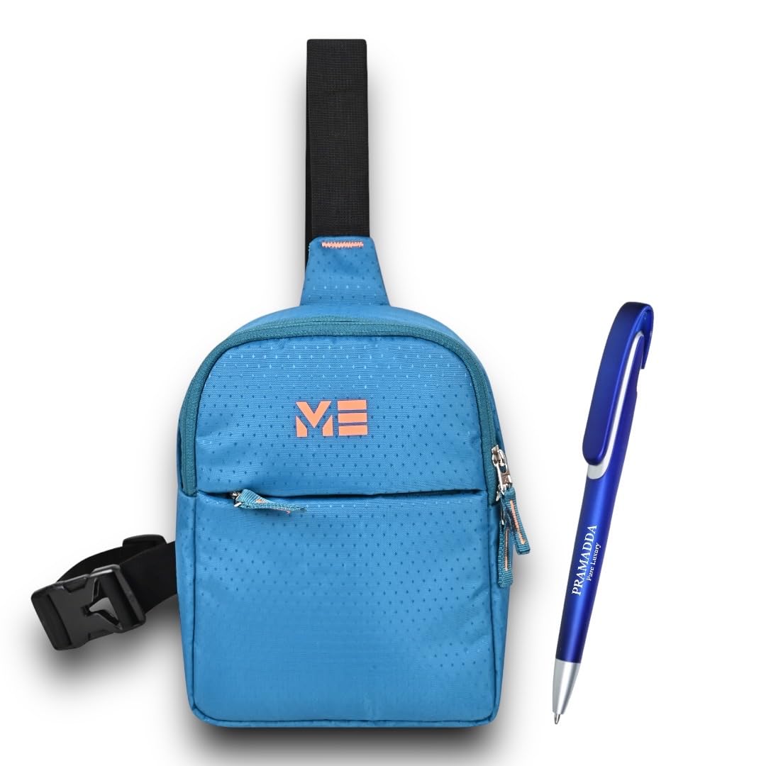 Pramadda Pure Luxury Sling Chest Bag with Stylish Pen Gift Combo Pack | Useful Gift For Men Women | Corporate Business Office Staff Employees Clients Gifts Items