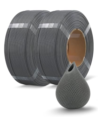 Image of OVERTURE 2 Pack 1kg High Speed Refill PLA Filament, Space Gray*2