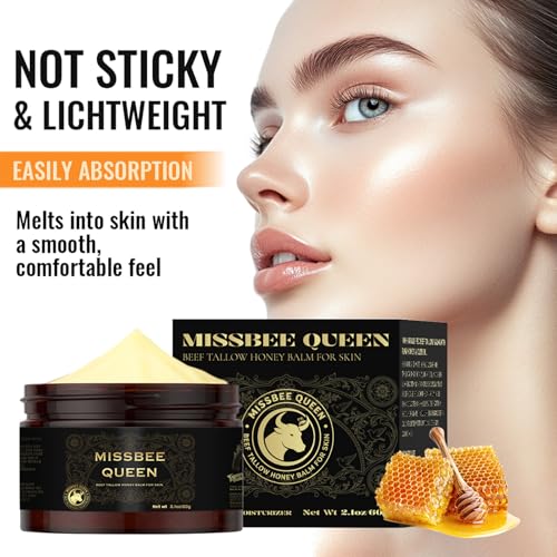 Beef Tallow & Honey Balm for Anti-Aging Skin Care - Use Code GMUFOSRA - Image 5