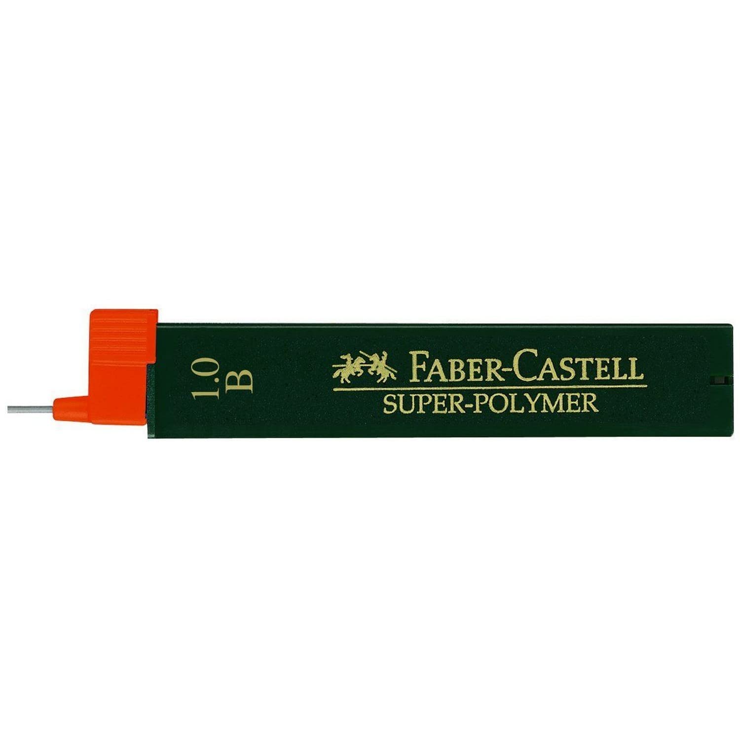 Faber-Castell Miscellaneous Super-Polymer Fineline Lead, 1.0mmBlack, B, for Art, Craft, Drawing, Sketching, Home, School, University, Colouring
