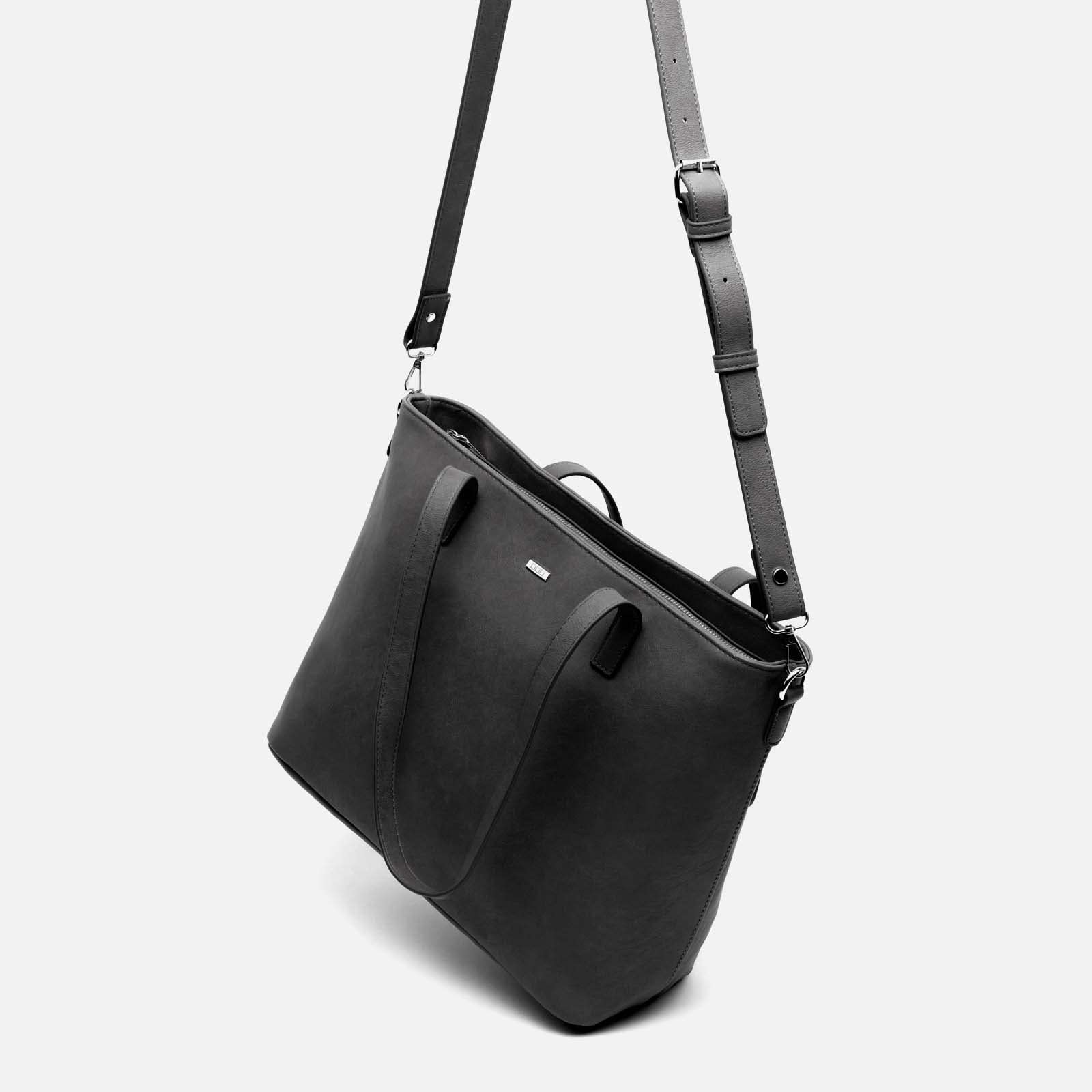 MISAKO Diversi portaordenador shopper con funda extraible Mujer - Diversi Negro 30 X 43 X 16 cm