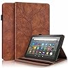 CRABOT Verenigbaar Samsung Galaxy Tab A 10.1 2016 SM-T580/T585 Tablet Case Hoes Met kaartsleuf Portemonnee Automatisch…