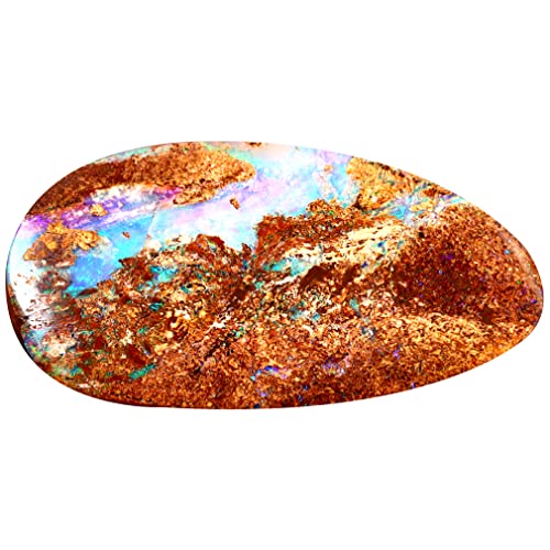 Opale Koroit naturelle 8,04 ct : finissez vos créations avec une vraie gemme multicolore