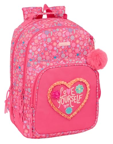 Safta FEELING - Mochila Escolar Infantil, Ideal para Niños de Diferentes Edades, Cómoda y Versátil, Calidad y Resistencia, 32x15x42 cm