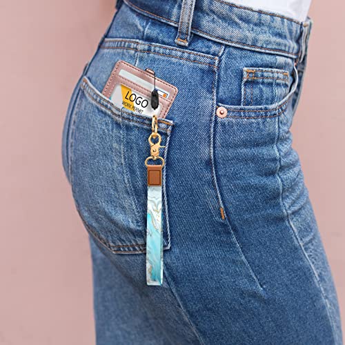 Image of Wrist Lanyard Key Chain, Cute Wristlet Strap Keychain Holder for Women Men Car Keys ID Badges Card Wallet Phone Camera