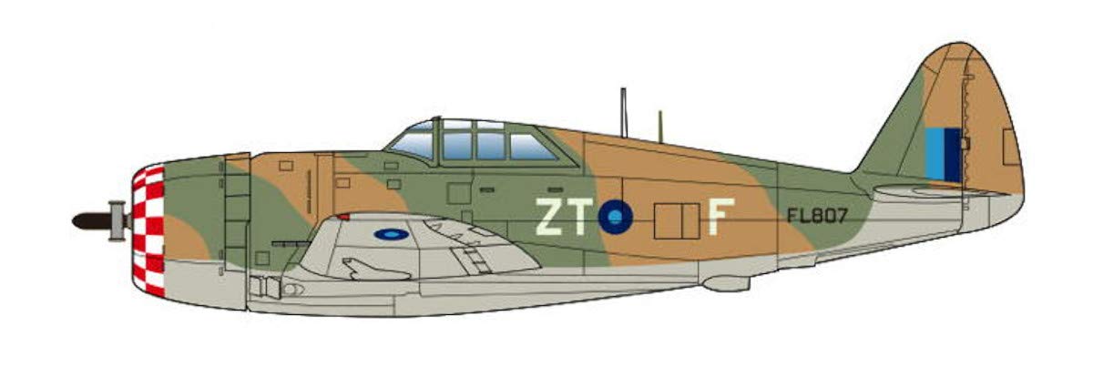 サンダーボルト マークⅡ  バルサ組立キット サンダーボルトMk.II 「イギリス空軍」 (プレミアムエディション