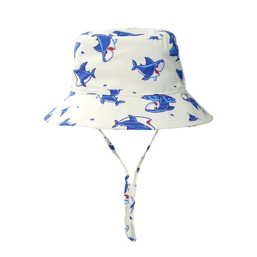 JUPSK Gorro de Sol para Niños, Gorro Plegable para Niños Gorro Ajustable de Protección para el Verano Gorro para Jugar al Aire Libre Gorro de Playa Unisex Portátil Gorro de Protección Solar