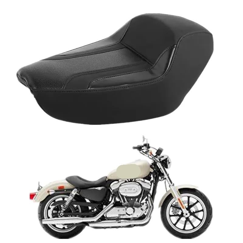 Siège Solo Moto Ergonomique Antivibrations pour XL 883 1200 Sportster