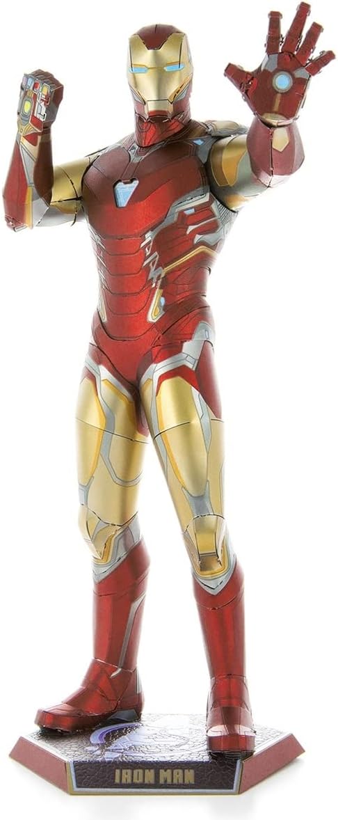 Metal Earth Premium Series Marvel Iron Man Mark LXXXV 3D Metal Model Kit Fascinations