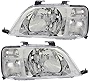 Compatible with Honda CRV Headlights Lamps Set 1997 1998 1999 2000 2001 Halogen Driver and Passenger Side