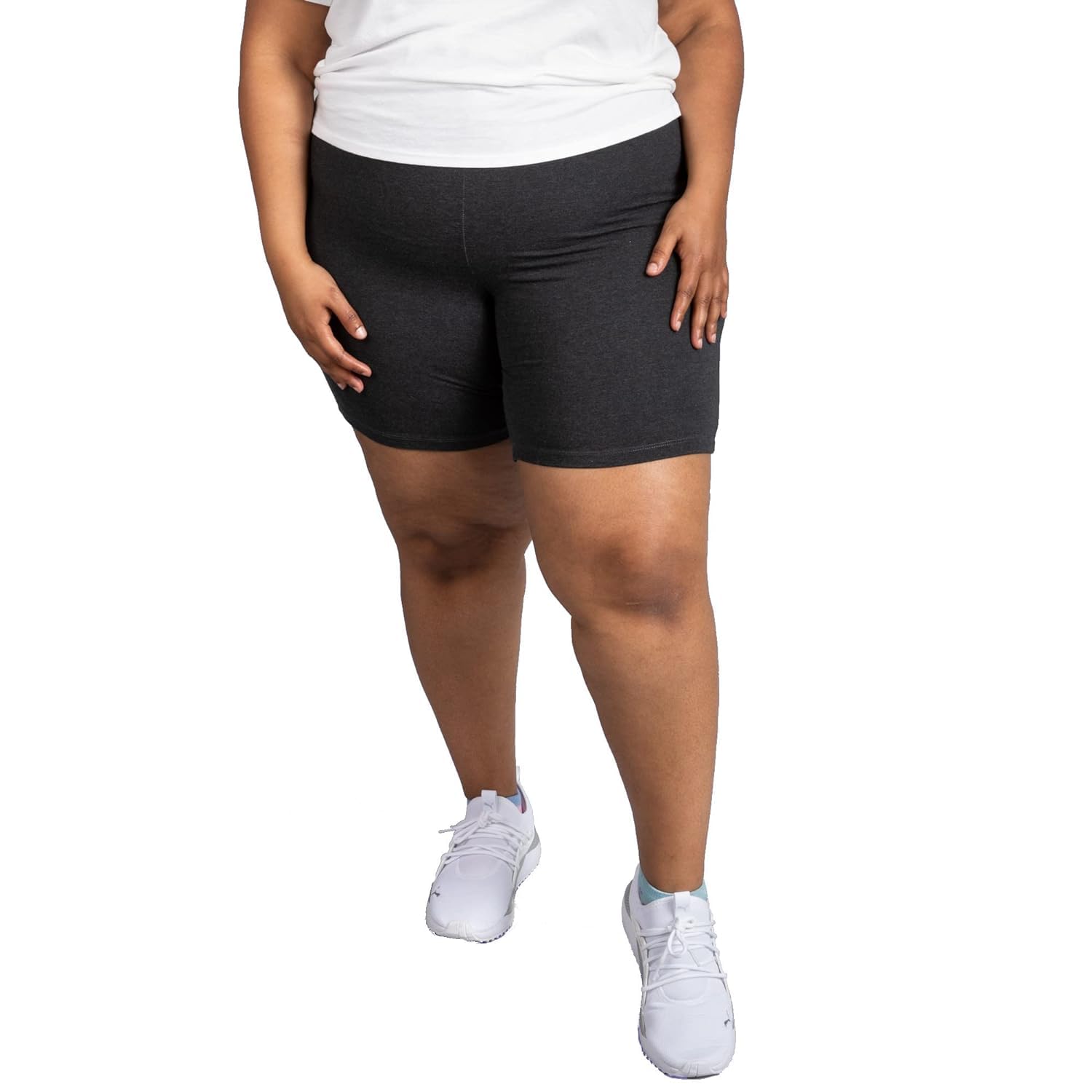 Genericmagicmoon Plus Size Slip Shorts For Women Running Shorts