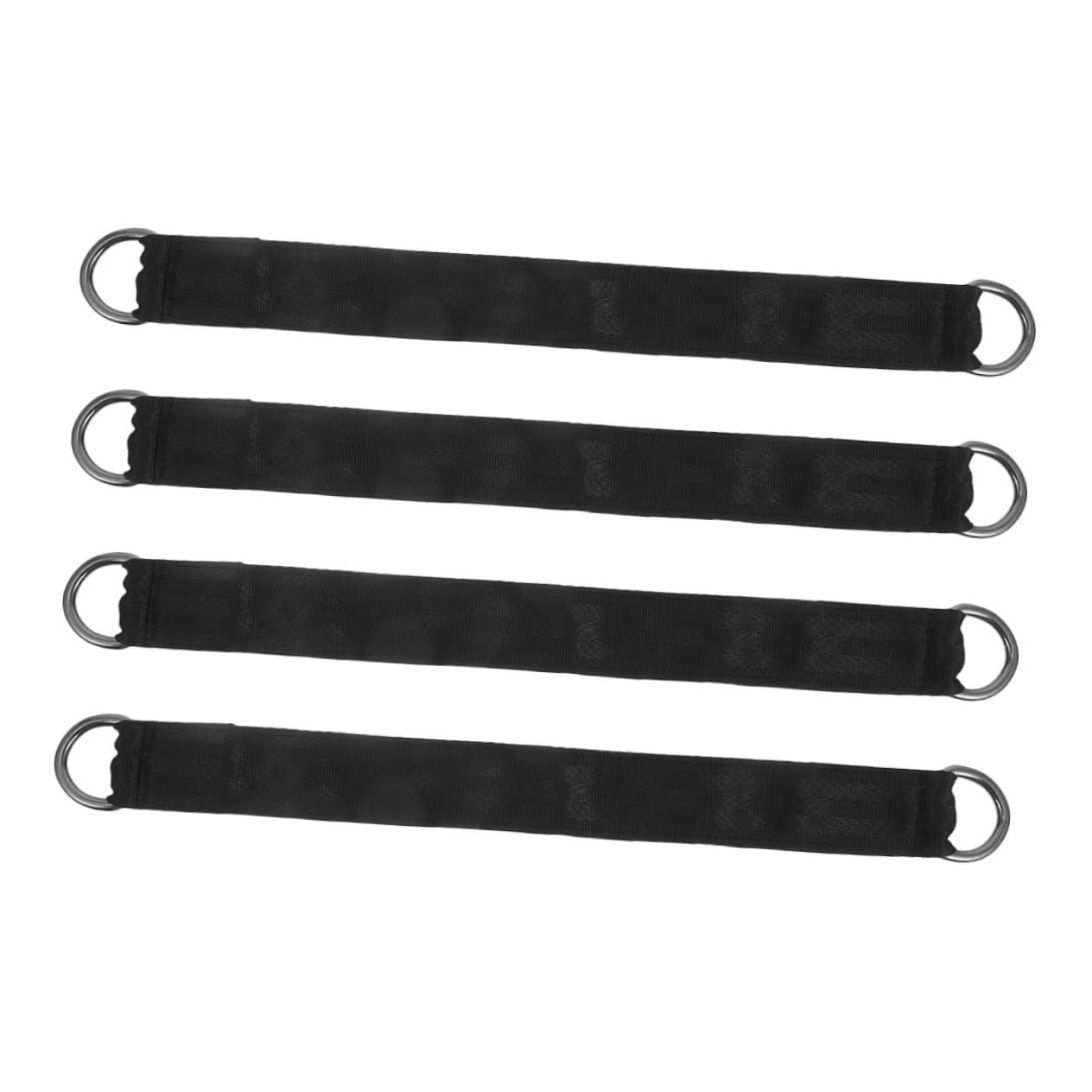 LIOOBO 4 Pcs Outdoor Tree Swing Connecting Straps Durable Nylon Suspension Straps for Hammocks Swings Chairs Effortless Installation Versatile Use Reliable Safety