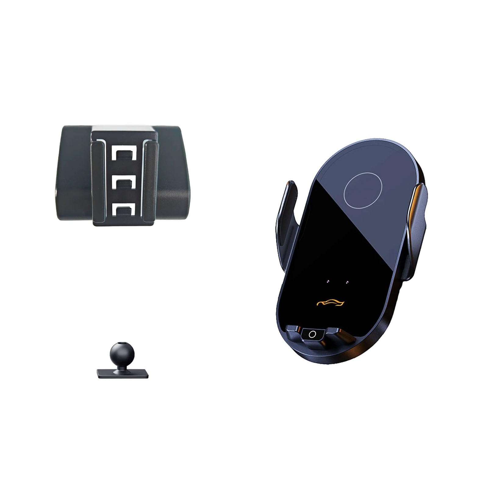MOGFLMAN Car Phone Holder for Jeep Wrangler 2018-2023, LHD Car Phone Holder