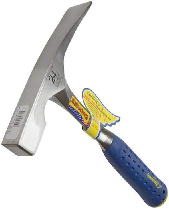Masonry Hammer Steel Brick 24Oz And Vinyl Cushion Grip
