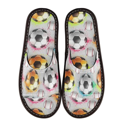 CHIFIGNO Cool Slip-on Spa Shoes for Outdoor with Non-slip Sole Size 4-5